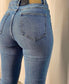VMBRENDA Jeans - light blue denim